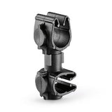 HellermannTyton 156-01973 | MOC Clip to MOC Clip Perpendicular, 7 mm, 6 mm Perpendicular, PA66HIRHSUV, Black, 1000/ctn