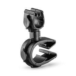 HellermannTyton 156-01977 | MOC Clip to MOC Clip Perpendicular, 7 mm, 10 mm Perpendicular, PA66HIRHSUV, Black, 1000/ctn