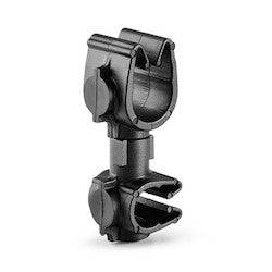 HellermannTyton 156-01997 | MOC Clip to MOC Clip Perpendicular, 8 mm, 6 mm Perpendicular, PA66HIRHSUV, Black, 1000/ctn