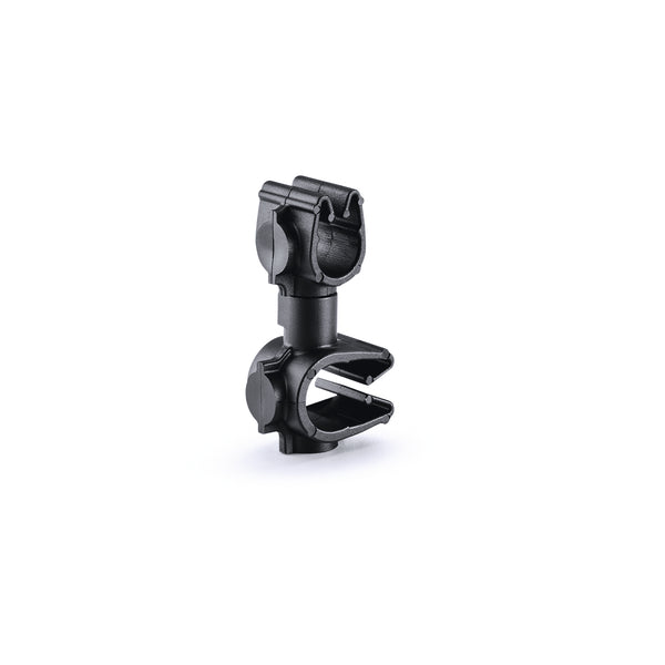 HellermannTyton 156-02032 | MOC Clip to MOC Clip Perpendicular, 9 mm, 6 mm Perpendicular, PA66HIRHSUV, Black, 1000/ctn