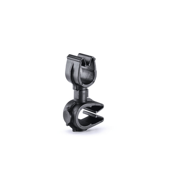 HellermannTyton 156-02034 | MOC Clip to MOC Clip Perpendicular, 9 mm, 8 mm Perpendicular, PA66HIRHSUV, Black, 1000/ctn