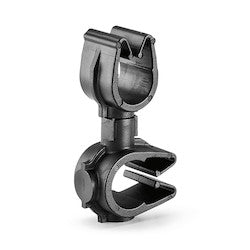 HellermannTyton 156-02034 | MOC Clip to MOC Clip Perpendicular, 9 mm, 8 mm Perpendicular, PA66HIRHSUV, Black, 1000/ctn