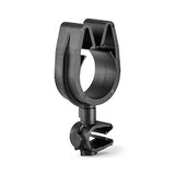 HellermannTyton 156-02040 | MOC Clip to MOC Clip Perpendicular, 9 mm, 19 mm Perpendicular, PA66HIRHSUV, Black, 1000/ctn