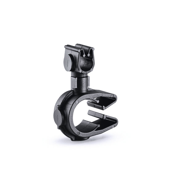 HellermannTyton 156-02055 | MOC Clip to MOC Clip Perpendicular, 10 mm, 5 mm Perpendicular, PA66HIRHSUV, Black, 1000/ctn