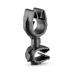 HellermannTyton 156-02058 | MOC Clip to MOC Clip Perpendicular, 10 mm, 8 mm Perpendicular, PA66HIRHSUV, Black, 1000/ctn