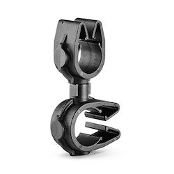 HellermannTyton 156-02061 | MOC Clip to MOC Clip Perpendicular, 10 mm, 12 mm Perpendicular, PA66HIRHSUV, Black, 1000/ctn