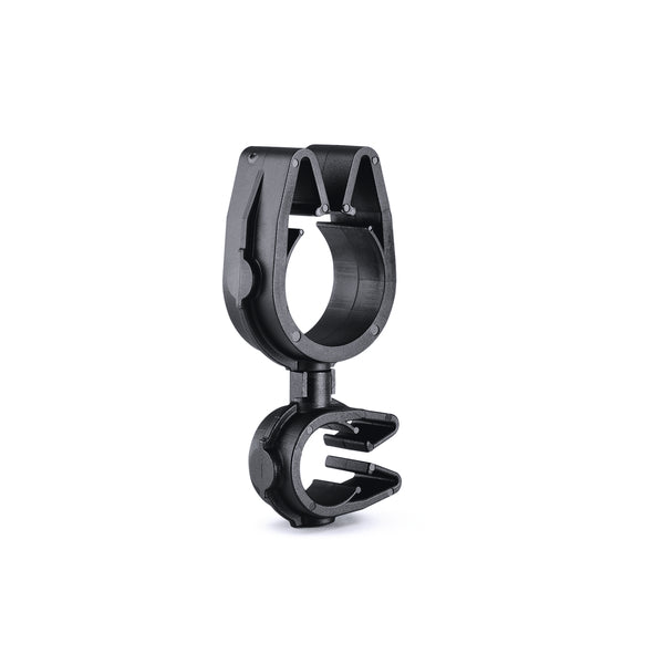 HellermannTyton 156-02064 | MOC Clip to MOC Clip Perpendicular, 10 mm, 19 mm Perpendicular, PA66HIRHSUV, Black, 2000/ctn