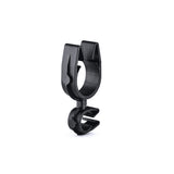 HellermannTyton 156-02065 | MOC Clip to MOC Clip Perpendicular, 10 mm, 22 mm Perpendicular, PA66HIRHSUV, Black, 1000/ctn