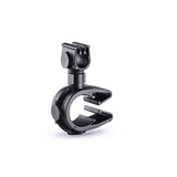 HellermannTyton 156-02079 | MOC Clip to MOC Clip Perpendicular, 12 mm, 5 mm Perpendicular, PA66HIRHSUV, Black, 1000/ctn