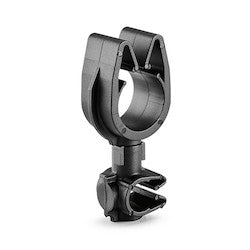 HellermannTyton 156-02080 | MOC Clip to MOC Clip Perpendicular, 12 mm, 6 mm Perpendicular, PA66HIRHSUV, Black, 1000/ctn