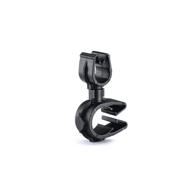 HellermannTyton 156-02083 | MOC Clip to MOC Clip Perpendicular, 12 mm, 9 mm Perpendicular, PA66HIRHSUV, Black, 1000/ctn