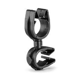 HellermannTyton 156-02108 | MOC Clip to MOC Clip Perpendicular, 14 mm, 10 mm Perpendicular, PA66HIRHSUV, Black, 1000/ctn
