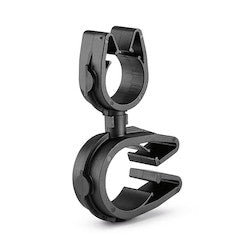HellermannTyton 156-02112 | MOC Clip to MOC Clip Perpendicular, 14 mm, 19 mm Perpendicular, PA66HIRHSUV, Black, 1000/ctn