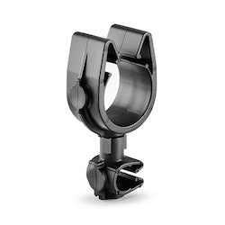HellermannTyton 156-02129 | MOC Clip to MOC Clip Perpendicular, 16 mm, 7 mm Perpendicular, PA66HIRHSUV, Black, 1000/ctn