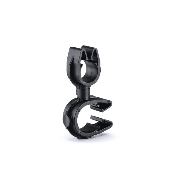 HellermannTyton 156-02132 | MOC Clip to MOC Clip Perpendicular, 16 mm, 10 mm Perpendicular, PA66HIRHSUV, Black, 1000/ctn