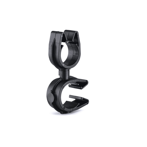 HellermannTyton 156-02134 | MOC Clip to MOC Clip Perpendicular, 16 mm, 14 mm Perpendicular, PA66HIRHSUV, Black, 1000/ctn