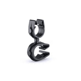 HellermannTyton 156-02136 | MOC Clip to MOC Clip Perpendicular, 16 mm, 19 mm Perpendicular, PA66HIRHSUV, Black, 1000/ctn