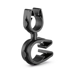HellermannTyton 156-02137 | MOC Clip to MOC Clip Perpendicular, 16 mm, 22 mm Perpendicular, PA66HIRHSUV, Black, 1000/ctn