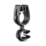 HellermannTyton 156-02156 | MOC Clip to MOC Clip Perpendicular, 19 mm, 10 mm Perpendicular, PA66HIRHSUV, Black, 1000/ctn