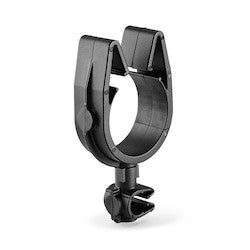 HellermannTyton 156-02176 | MOC Clip to MOC Clip Perpendicular, 22 mm, 6 mm Perpendicular, PA66HIRHSUV, Black, 1000/ctn