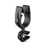 HellermannTyton 156-02180 | MOC Clip to MOC Clip Perpendicular, 22 mm, 10 mm Perpendicular, PA66HIRHSUV, Black, 1000/ctn