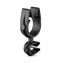 HellermannTyton 156-02181 | MOC Clip to MOC Clip Perpendicular, 22 mm, 12 mm Perpendicular, PA66HIRHSUV, Black, 1000/ctn