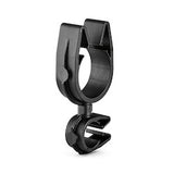 HellermannTyton 156-02181 | MOC Clip to MOC Clip Perpendicular, 22 mm, 12 mm Perpendicular, PA66HIRHSUV, Black, 1000/ctn