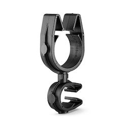 HellermannTyton 156-02182 | MOC Clip to MOC Clip Perpendicular, 22 mm, 14 mm Perpendicular, PA66HIRHSUV, Black, 1000/ctn