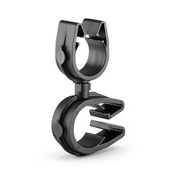 HellermannTyton 156-02183 | MOC Clip to MOC Clip Perpendicular, 22 mm, 16 mm Perpendicular, PA66HIRHSUV, Black, 1000/ctn