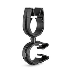 HellermannTyton 156-02185 | MOC Clip to MOC Clip Perpendicular, 22 mm, 22 mm Perpendicular, PA66HIRHSUV, Black, 1000/ctn