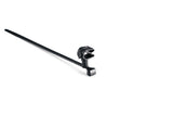 HellermannTyton 156-02242 | MOC Clip, 8 mm, Assembled to T50SVC Swivel Tie, PA66HIRHSUV, Black, 1000/ctn
