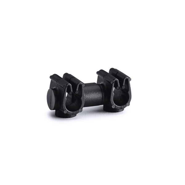 HellermannTyton 156-02280 | MOC Clip to MOC Clip, 5 mm, 5 mm, PA66HIRHSUV, Black, 1000/ctn