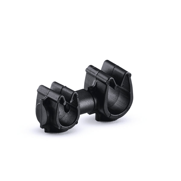 HellermannTyton 156-02283 | MOC Clip to MOC Clip, 5 mm, 8 mm, PA66HIRHSUV, Black, 1000/ctn