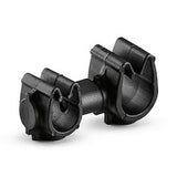HellermannTyton 156-02283 | MOC Clip to MOC Clip, 5 mm, 8 mm, PA66HIRHSUV, Black, 1000/ctn