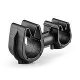 HellermannTyton 156-02284 | MOC Clip to MOC Clip, 5 mm, 9 mm, PA66HIRHSUV, Black, 1000/ctn