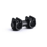 HellermannTyton 156-02294 | MOC Clip to MOC Clip, 6 mm, 7 mm, PA66HIRHSUV, Black, 1000/ctn