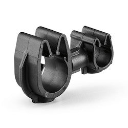 HellermannTyton 156-02297 | MOC Clip to MOC Clip, 6 mm, 10 mm, PA66HIRHSUV, Black, 1000/ctn