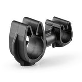 HellermannTyton 156-02297 | MOC Clip to MOC Clip, 6 mm, 10 mm, PA66HIRHSUV, Black, 1000/ctn