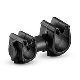 HellermannTyton 156-02306 | MOC Clip to MOC Clip, 7 mm, 8 mm, PA66HIRHSUV, Black, 1000/ctn