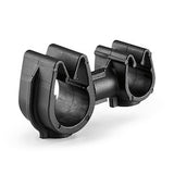 HellermannTyton 156-02307 | MOC Clip to MOC Clip, 7 mm, 9 mm, PA66HIRHSUV, Black, 1000/ctn