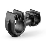 HellermannTyton 156-02308 | MOC Clip to MOC Clip, 7 mm, 10 mm, PA66HIRHSUV, Black, 1000/ctn