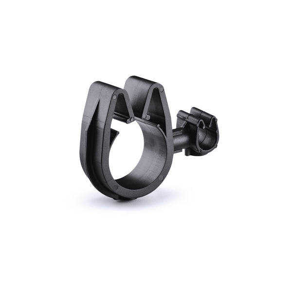 HellermannTyton 156-02312 | MOC Clip to MOC Clip, 7 mm, 19 mm, PA66HIRHSUV, Black, 1000/ctn