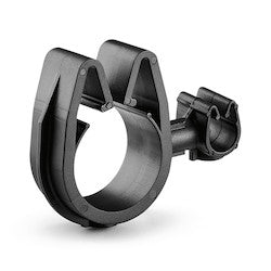 HellermannTyton 156-02312 | MOC Clip to MOC Clip, 7 mm, 19 mm, PA66HIRHSUV, Black, 1000/ctn