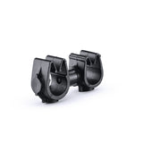 HellermannTyton 156-02317 | MOC Clip to MOC Clip, 8 mm, 9 mm, PA66HIRHSUV, Black, 1000/ctn