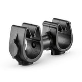 HellermannTyton 156-02317 | MOC Clip to MOC Clip, 8 mm, 9 mm, PA66HIRHSUV, Black, 1000/ctn