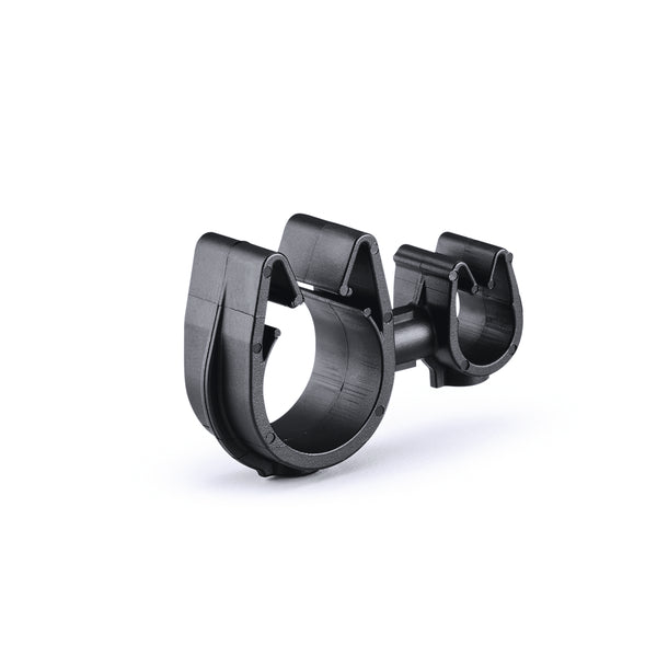 HellermannTyton 156-02320 | MOC Clip to MOC Clip, 8 mm, 16 mm, PA66HIRHSUV, Black, 1000/ctn