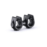 HellermannTyton 156-02325 | MOC Clip to MOC Clip, 9 mm, 9 mm, PA66HIRHSUV, Black, 2000/ctn