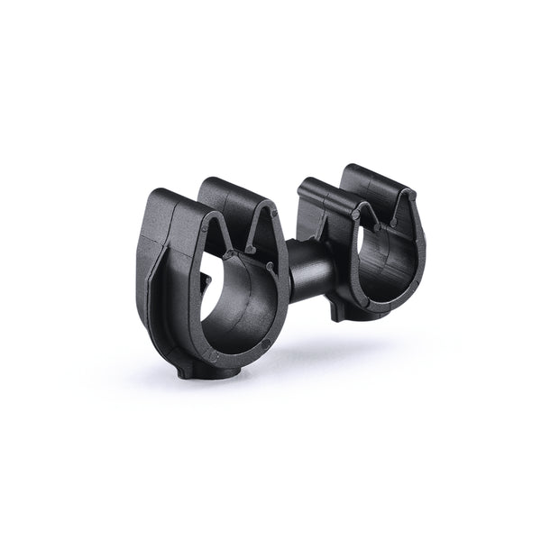 HellermannTyton 156-02326 | MOC Clip to MOC Clip, 9 mm, 10 mm, PA66HIRHSUV, Black, 1000/ctn
