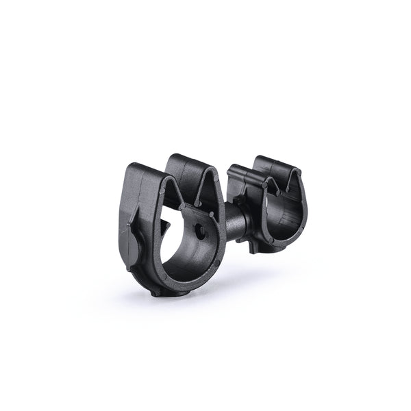 HellermannTyton 156-02327 | MOC Clip to MOC Clip, 9 mm, 12 mm, PA66HIRHSUV, Black, 1000/ctn