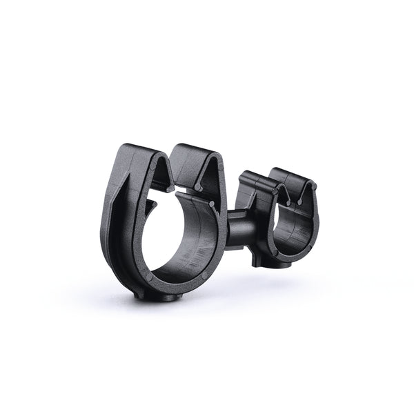 HellermannTyton 156-02328 | MOC Clip to MOC Clip, 9 mm, 14 mm, PA66HIRHSUV, Black, 1000/ctn